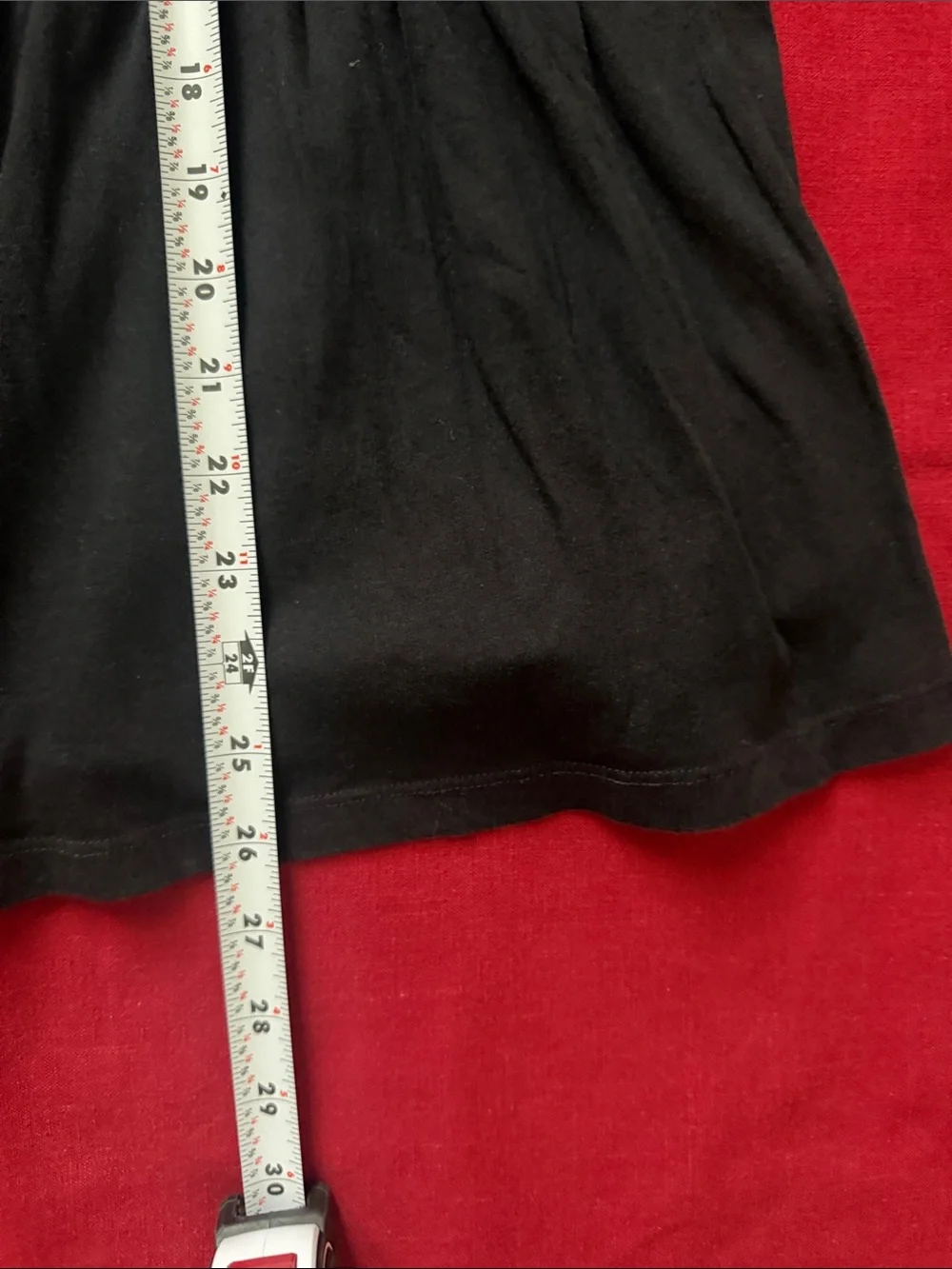Free People Sz L Black Penny Peplum Long-Sleeve Top with Embroidered Sleeves